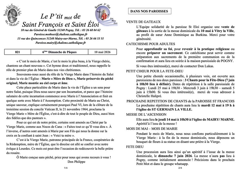 Cliquez ici : P'tit Mot des Mothées)